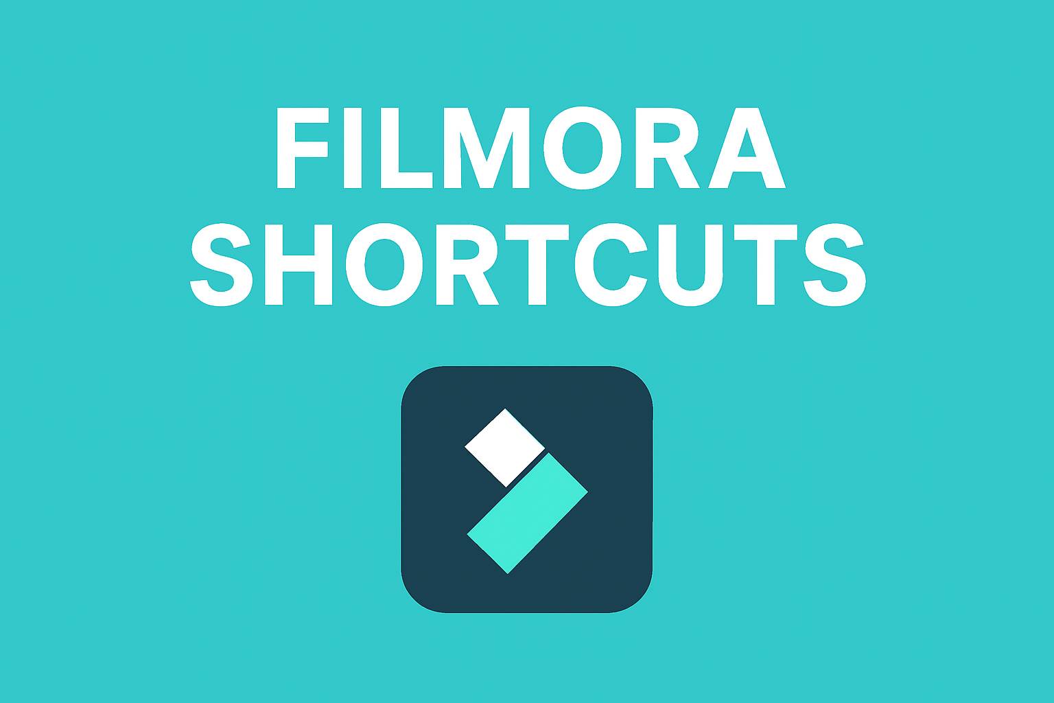 Filmora Shortcuts E-book